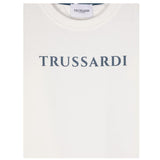 TRUSSARDI shirt girocollo tinta unita Bianco per Bambino TIA24085TSJ BIANCO TRUSSARDI 