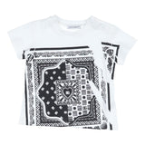 DOLCE & GABBANA t-shirt girocollo stampa fantasia Bianco per Neonato L1TDM BIANCO DOLCE & GABBANA 