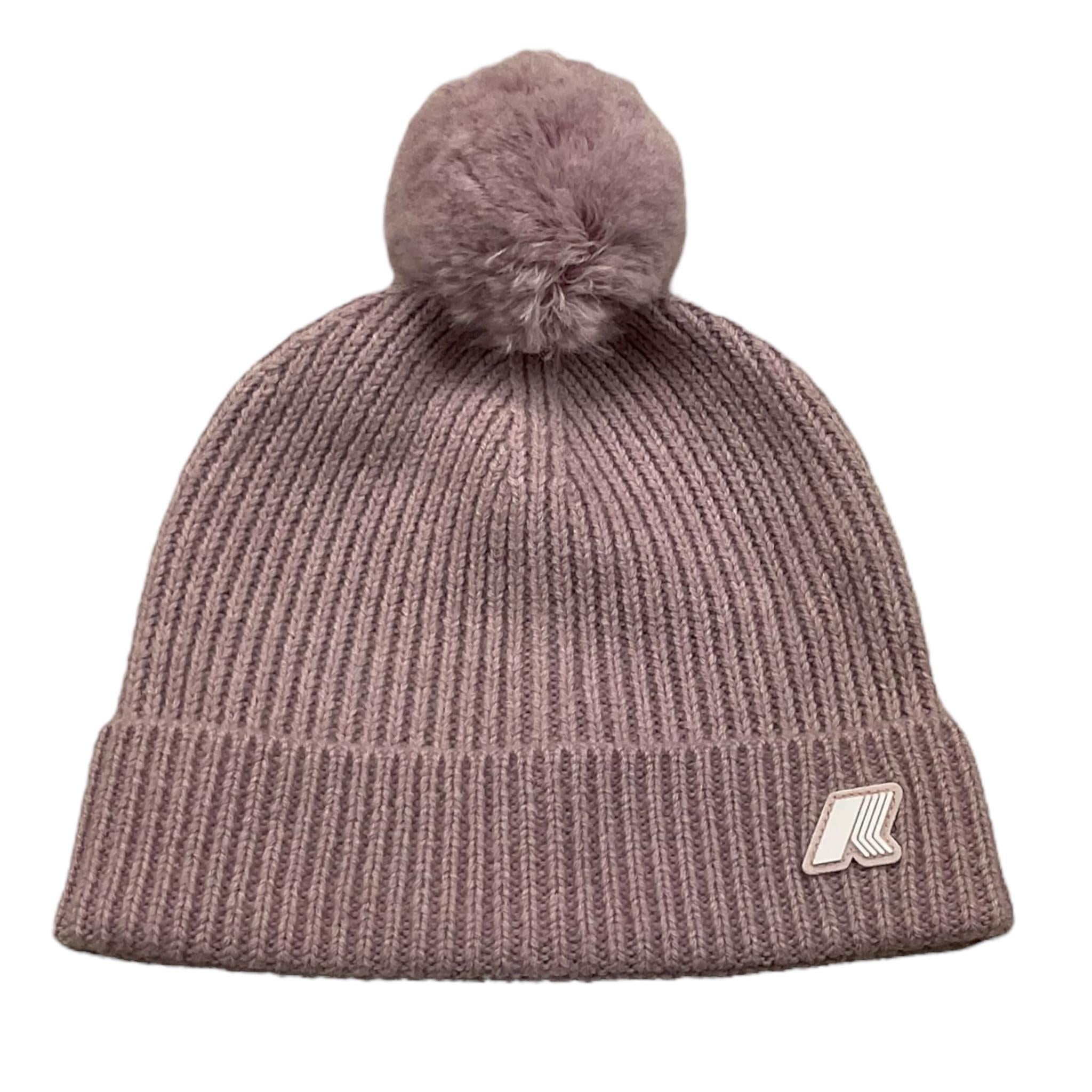 K-WAY cappello tinta unita con logo Lilla per Bambina K31359W LILLA K-WAY 