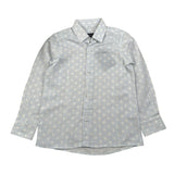 Emanuel Pris Camicia Tinta Unita con Fantasia per Bambino ECM4145B BIANCO EMANUEL PRIS 