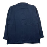 Shako' Cardigan einfarbig mit blauen Perforationen für Jungen