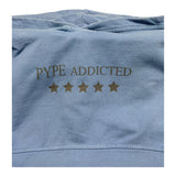 PYPE felpa tinta unita con cappuccio e stampa Blu per Bambina ADDGR BLU PYPE 