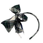 PICCOLA LUDO cerchietto bicolore con fiocco Verde/bianco per Bambina BS9WA012 VERDE/BIANCO PICCOLA LUDO 