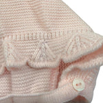 Mac Ilusio'N Cappello Tinta Unita con Ricami per Neonata G0299 ROSA MAC ILUSIO'N 