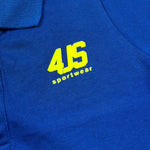 Cesare Paciotti Polo Mezza Manica Tinta Unita per Neonato PLP1105B COBALTO CESARE PACIOTTI 