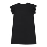 John Richmond T-Shirt Girocollo Tinta Unita con Logo per Neonata RGP25141TSN NERO JOHN RICHMOND 
