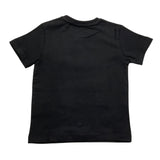 Cesare Paciotti T-Shirt Girocollo Tinta Unita con Stampa per Bambino TSP5164B NERO CESARE PACIOTTI 