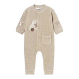 MAYORAL tutina manica lunga con bottoni Beige per Neonato 2795X BEIGE MAYORAL 