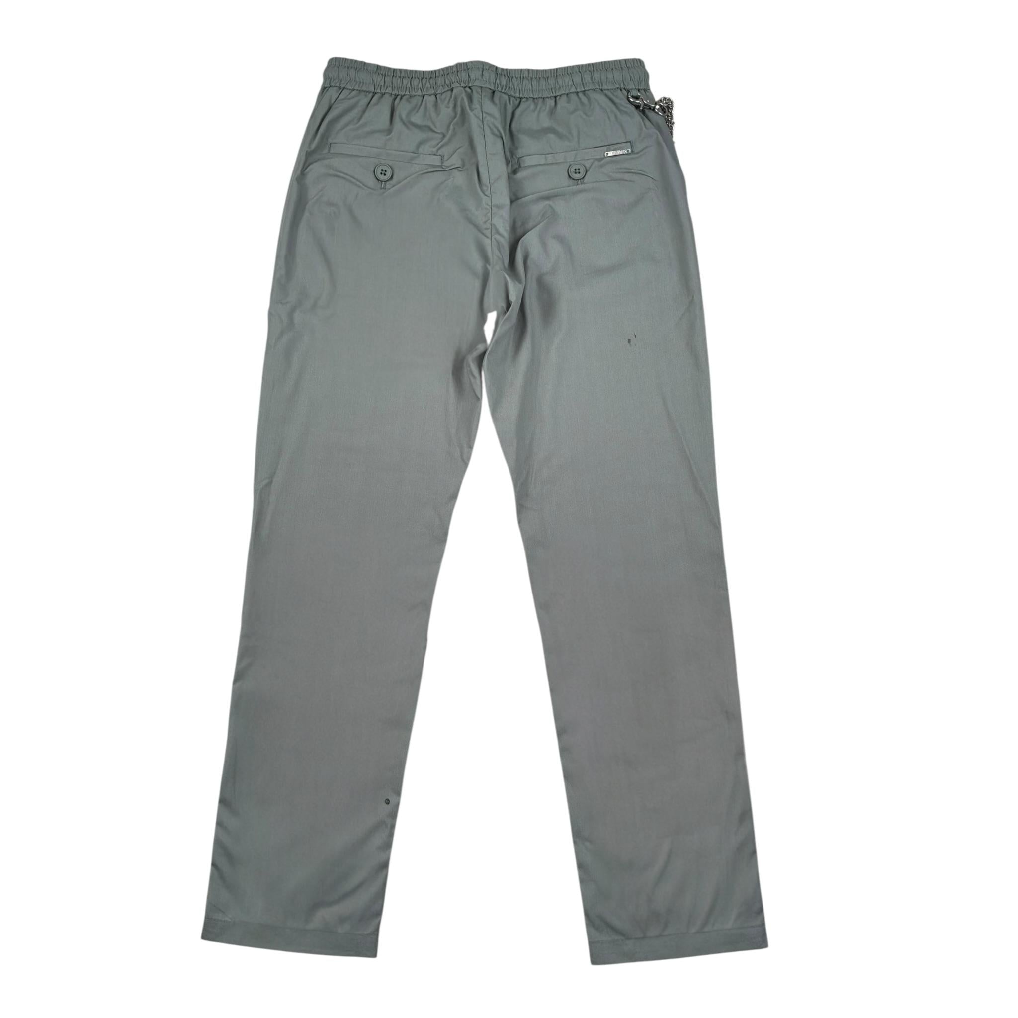 Antony Morato Pantalone Tinta Unita con Elastico In Vita per Bambino MKTR00240X VERDE ANTONY MORATO 