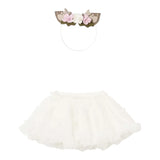 MAYORAL set gonna-frontino con tulle Panna per Neonata 2803 PANNA MAYORAL 