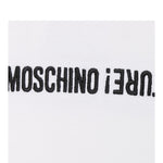 MOSCHINO t-shirt girocollo tinta unita con stampa Bianco per Bambina HQM04L BIANCO MOSCHINO 