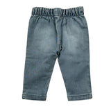 Liu Jo Jeans Tinta Unita con Fiocchi per Neonata HF4018 AZZURRO LIU JO 