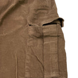 PAOLO PECORA pantalone tinta unita con elastico in vita Marrone per Bambino PP3853X MARRONE PAOLO PECORA 