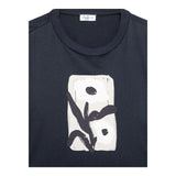 Il Gufo T-Shirt Girocollo Tinta Unita con Stampa per Bambina P25TS477MF001 BLU IL GUFO 