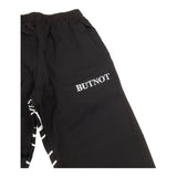 BUTNOT pantalone tuta tinta unita con stampe in contrasto Nero per Bambino B9498558 NERO BUTNOT 