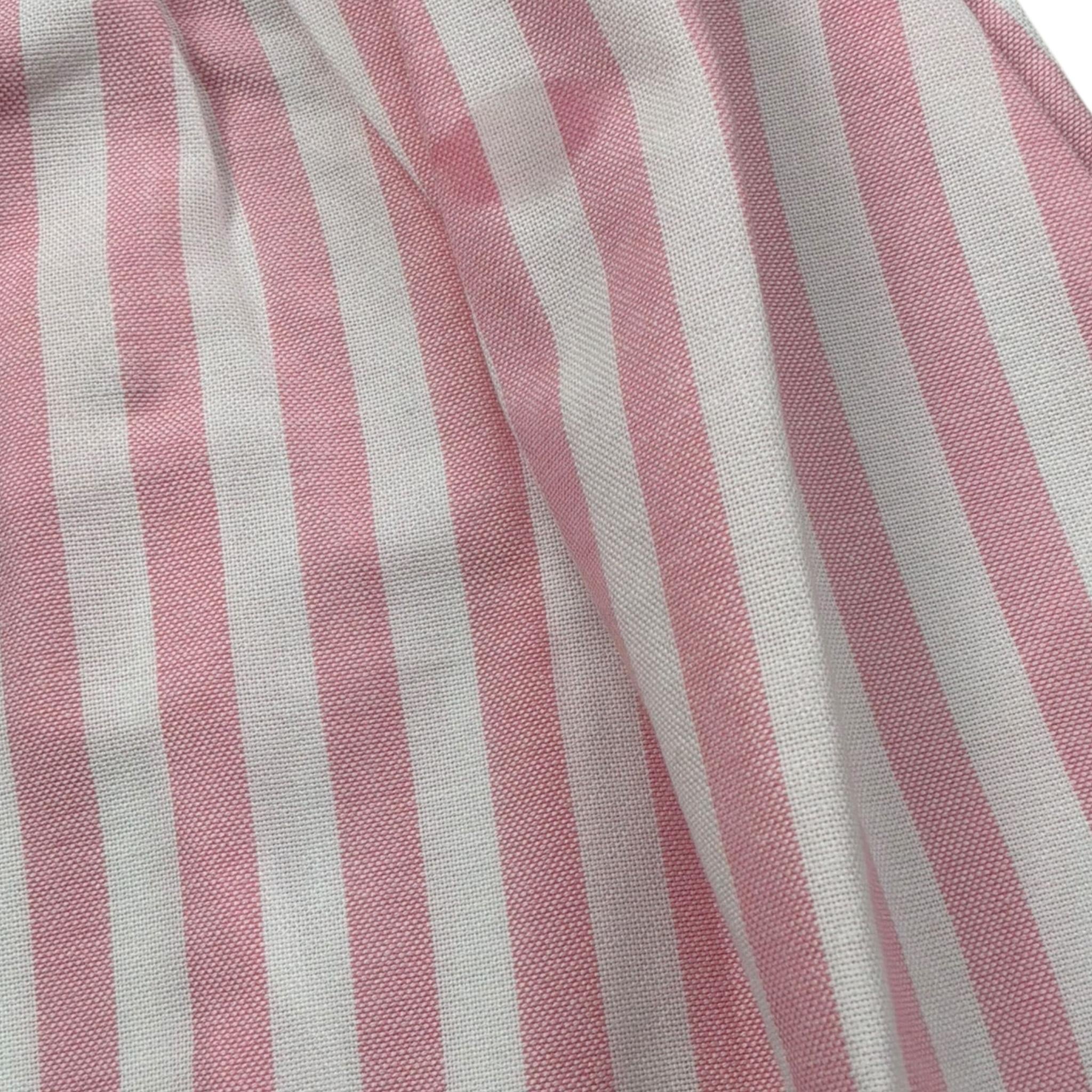 Laranjinha Pagliaccetto Bicolore con Fantasia A Righe per Neonata 92984V5837R57 BIANCO/ROSA LARANJINHA 