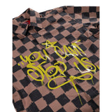 Sprayground Camicia Manica Lunga Stampa Fantasia per Bambino SPY1229 MARRONE SPRAYGROUND 