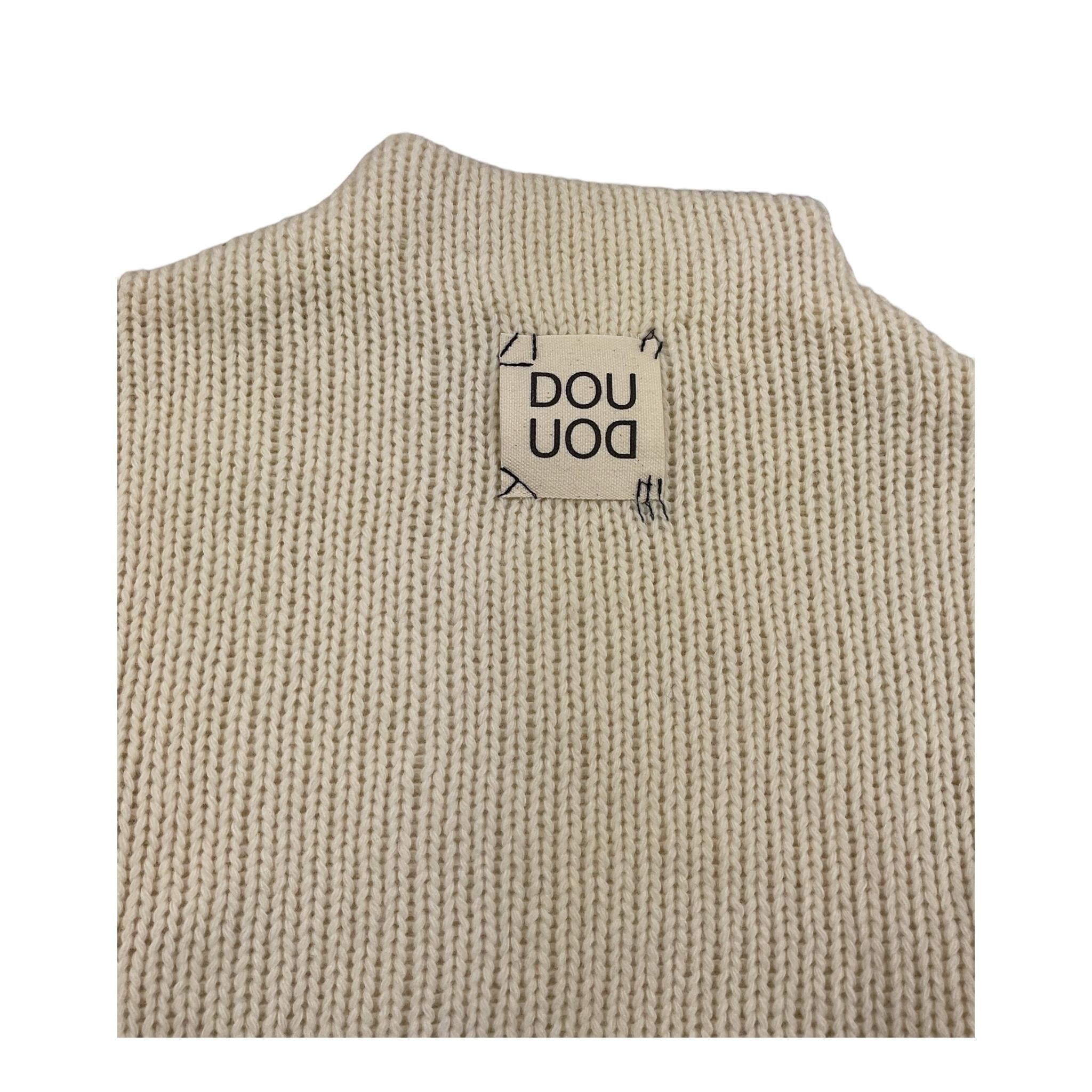 DOU DOU maglia mezzo collo tinta unita Avorio per Bambino DV9A10 AVORIO DOU DOU 