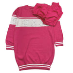 GUESS abito manica lunga tinta unita con culotte Fuxia per Neonata A4YK00Z3GW0X FUXIA GUESS 
