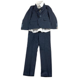 Shako' Komplett 3-teilig Hemd-Jacke-Hose-Fliege Blau für Jungen