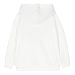 EMILIO PUCCI felpa chiusa con cappuccio tinta unita con ricami Bianco per Bambina PV4A50 BIANCO EMILIO PUCCI 
