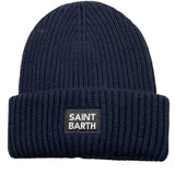 SAINT BARTH cappello tinta unita con stampa Blu per Bambino BRR0001 BLU SAINT BARTH 