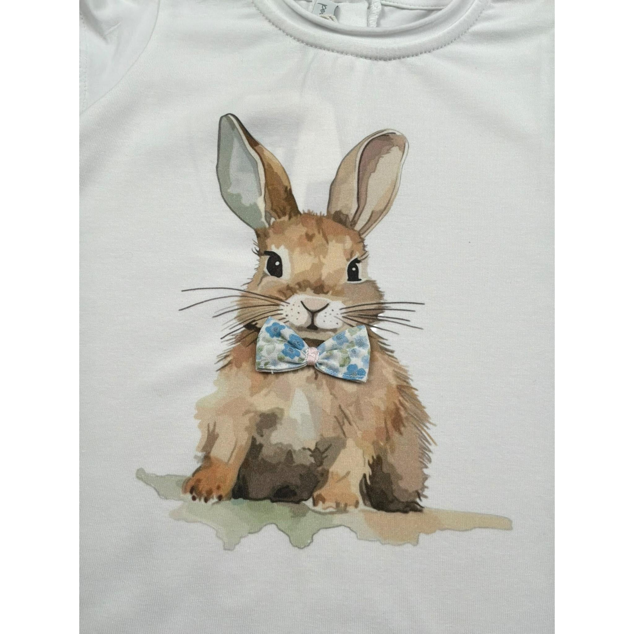 Per Te T-Shirt Girocollo tinta unita Bianco per Neonata 34311 BIANCO PER TE 