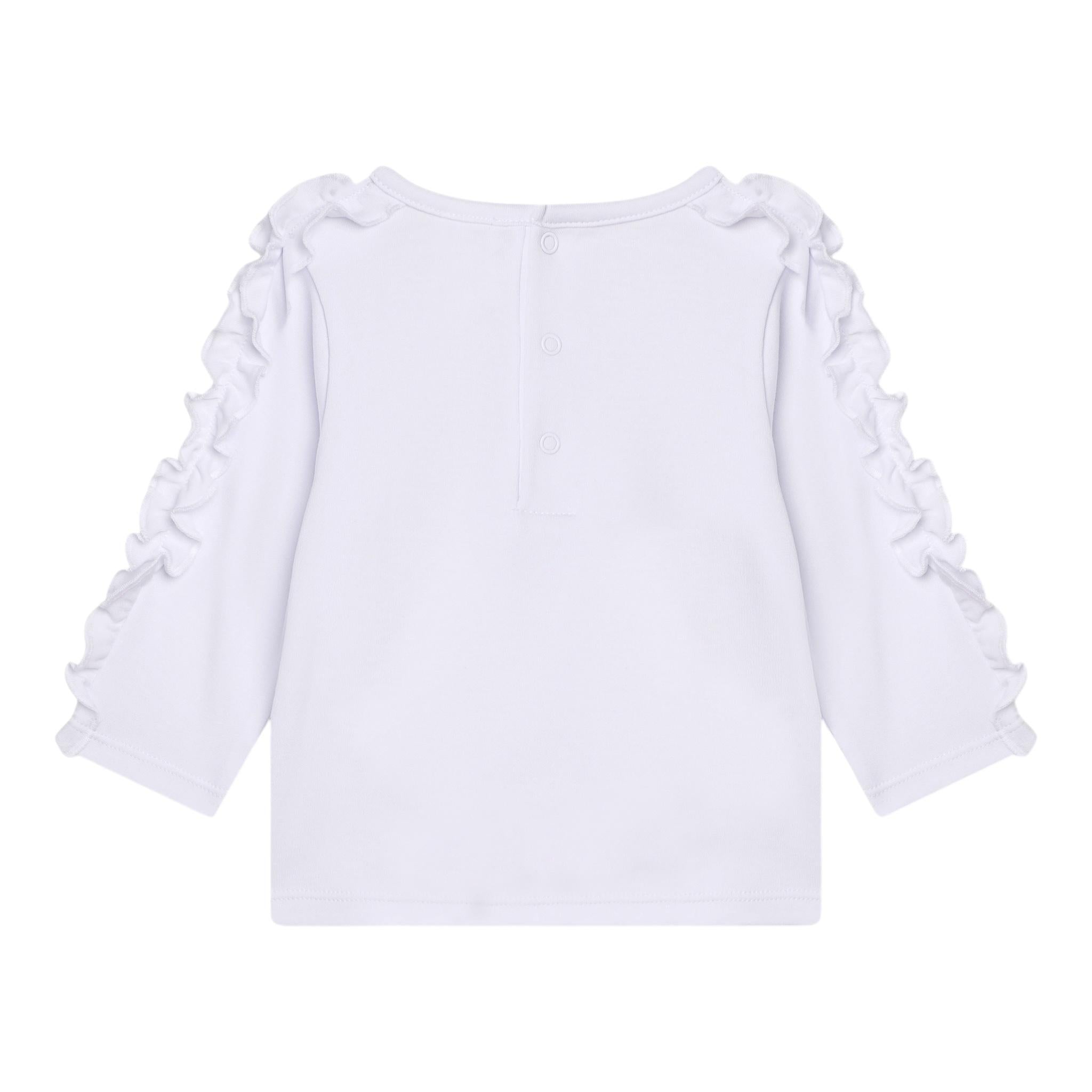 CARRE'MENT BEAU shirt girocollo tinta unita Bianco per Neonata Y06305N BIANCO CARRE'MENT BEAU 