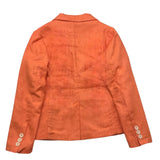 Bitte orange einfarbige Jacke für Babys