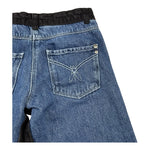 PATRIZIA PEPE jeans tinta unita modello palazzo Blu per Bambina TP0320 BLU PATRIZIA PEPE 