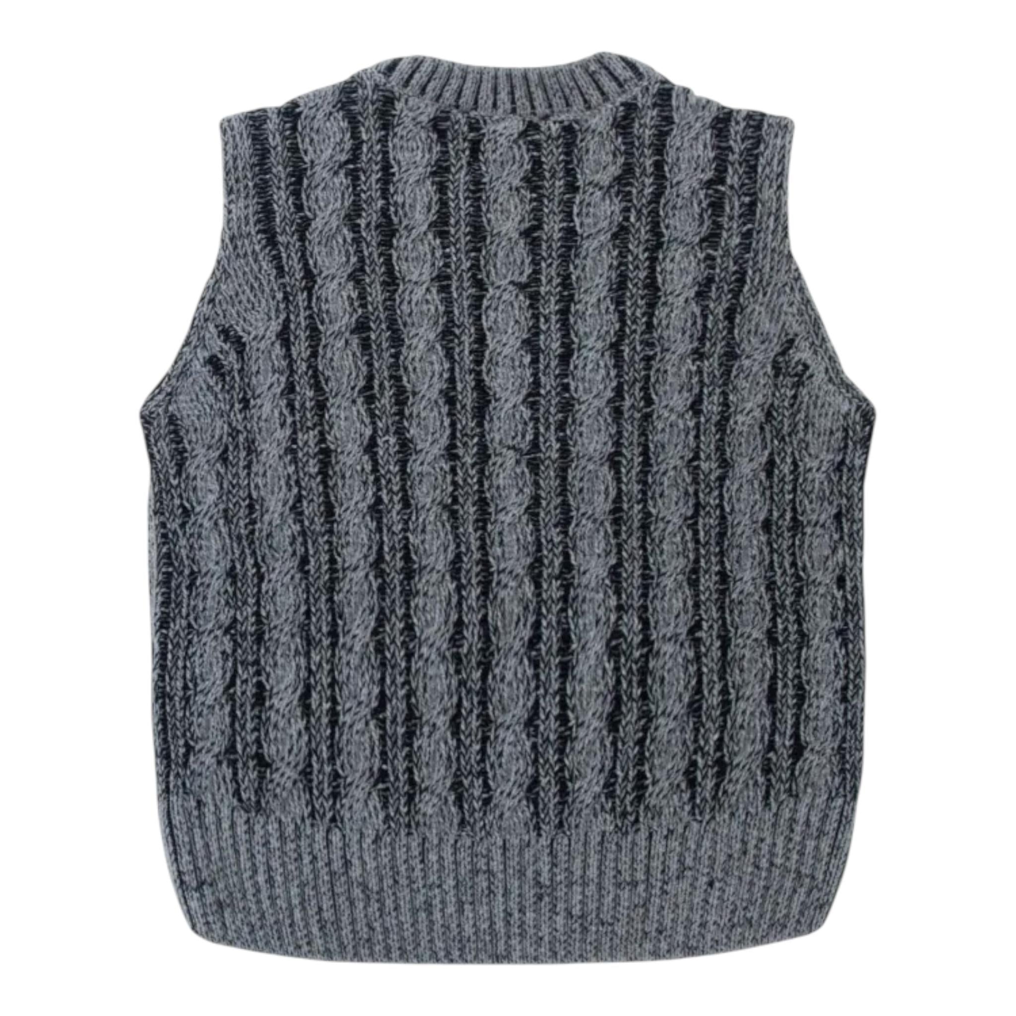 DIESEL gilet tinta unita con logo Grigio per Bambina J01973 GRIGIO DIESEL 