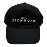 John Richmond Cappello con Visiera Tinta Unita con Logo per Bambina RGP26027BT NERO JOHN RICHMOND 