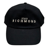 John Richmond Cappello con Visiera Tinta Unita con Logo per Bambina RGP26027BT NERO JOHN RICHMOND 