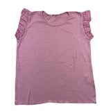 Babe &amp; Tess – Einfarbiges Tanktop mit Rundhalsausschnitt in Rosa für Mädchen