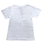 Bern T-Shirt Rundhals Einfarbig mit Print Weiß für Jungen