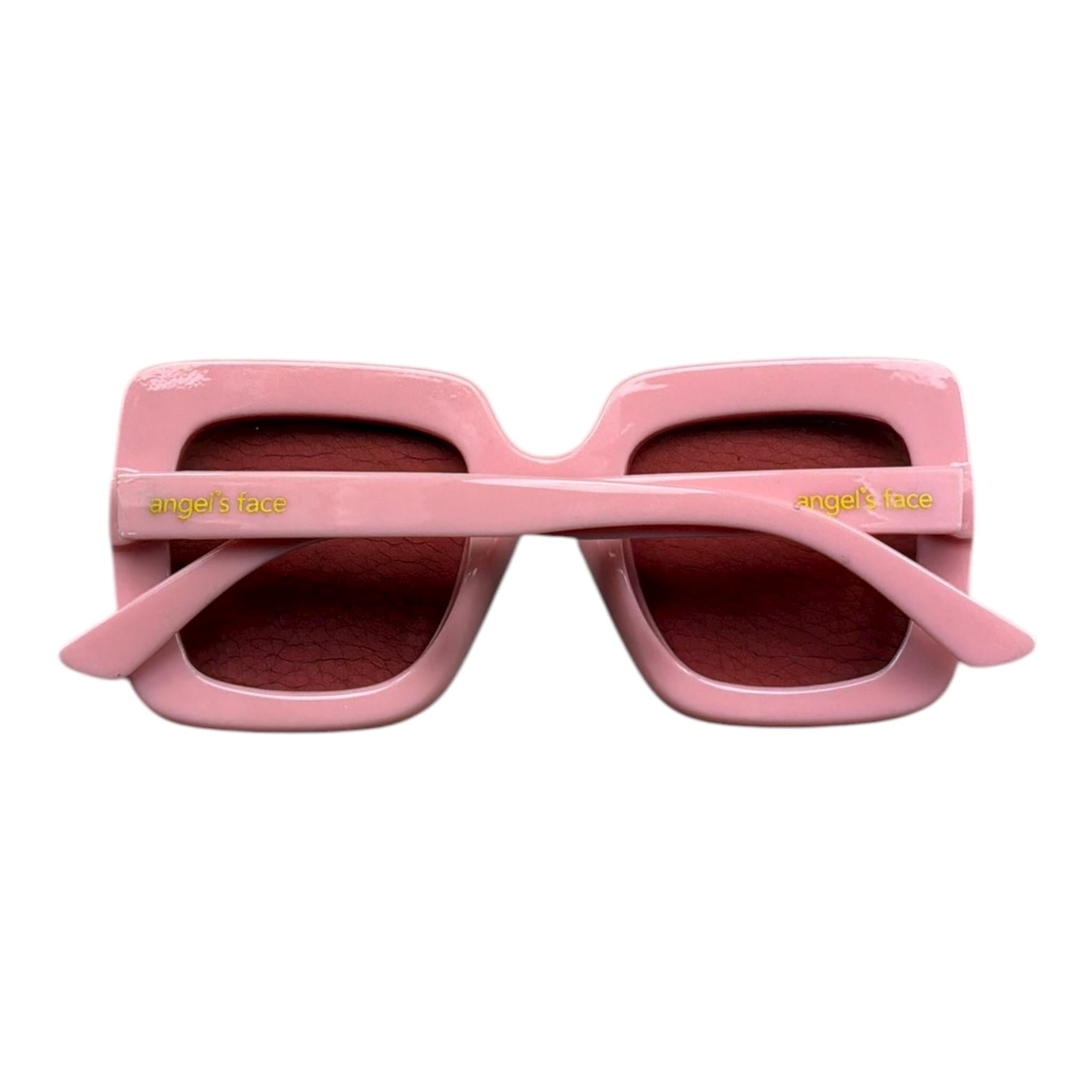 Angel'S Face Occhiali Da Sole Tinta Unita con Strass per Bambina OCHAN ROSA ANGEL'S FACE 