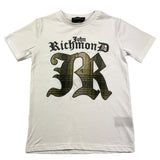 JOHN RICHMOND t-shirt girocollo tinta unita con stampa Bianco per Bambino RBA25083TS BIANCO JOHN RICHMOND 