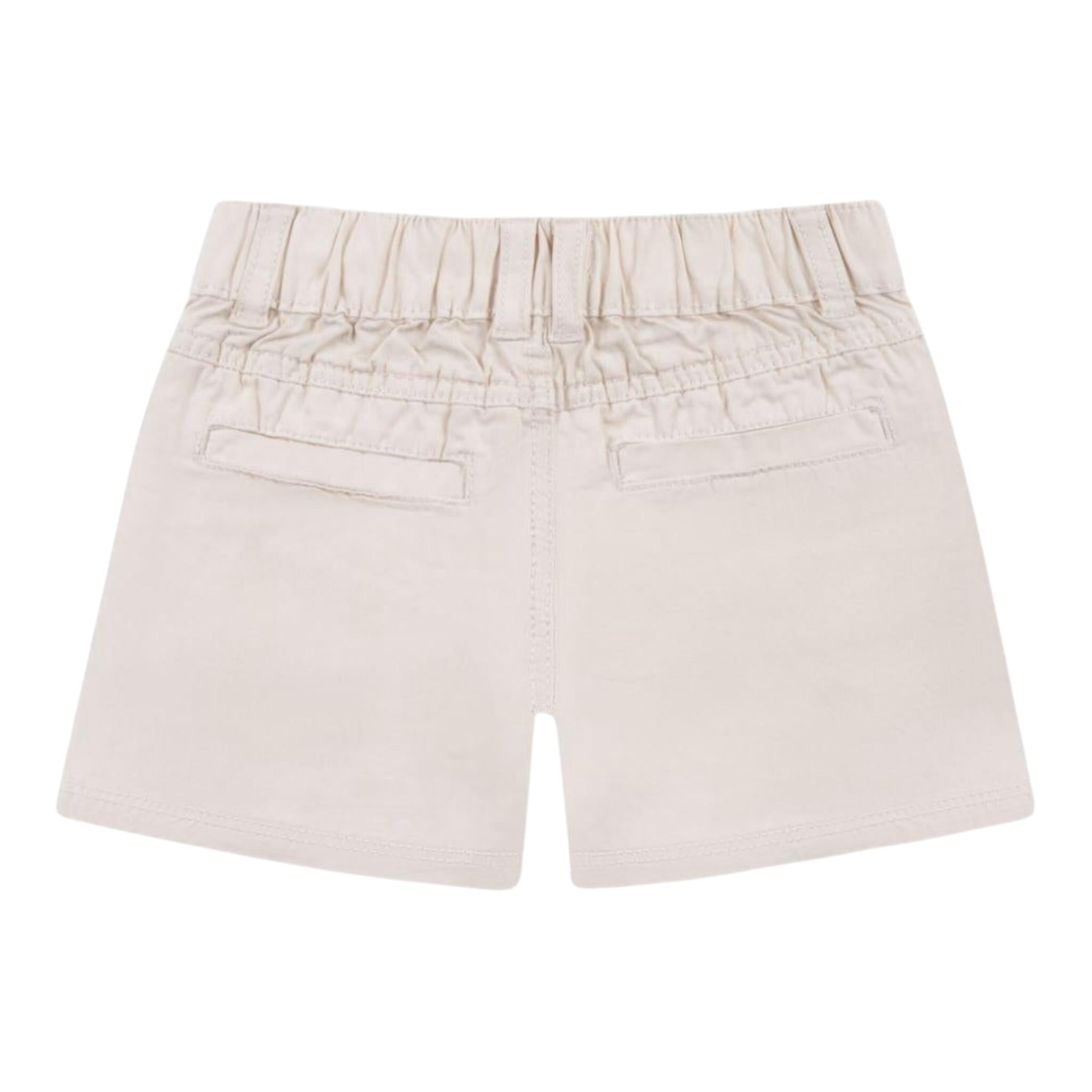 Trussardi Bermuda Tinta Unita con Girovita Regolabile per Bambino TIP25041BEXJ BEIGE TRUSSARDI 