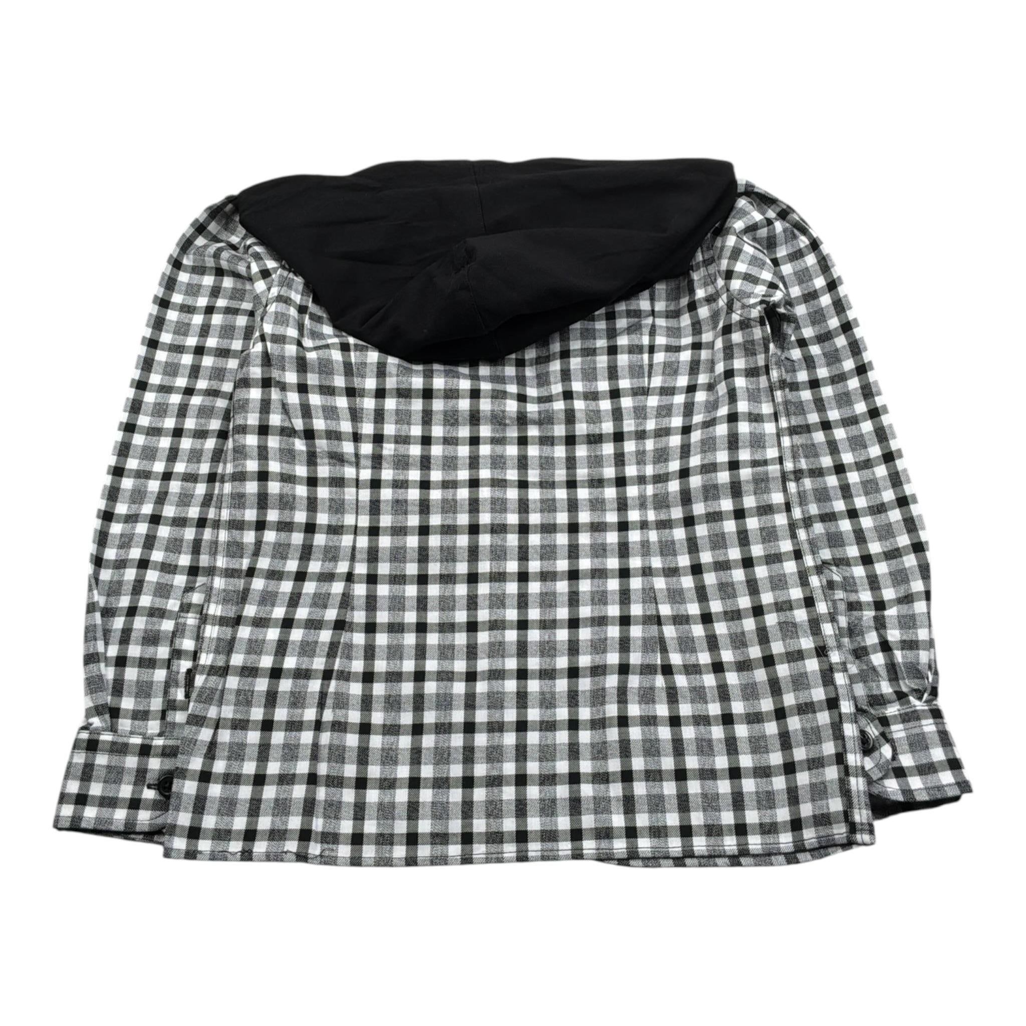 Paolo Pecora Caicia Bicolore con Fantasia A Quadri Bianco/Nero per Bambino PP1519 BIANCO/NERO PAOLO PECORA 