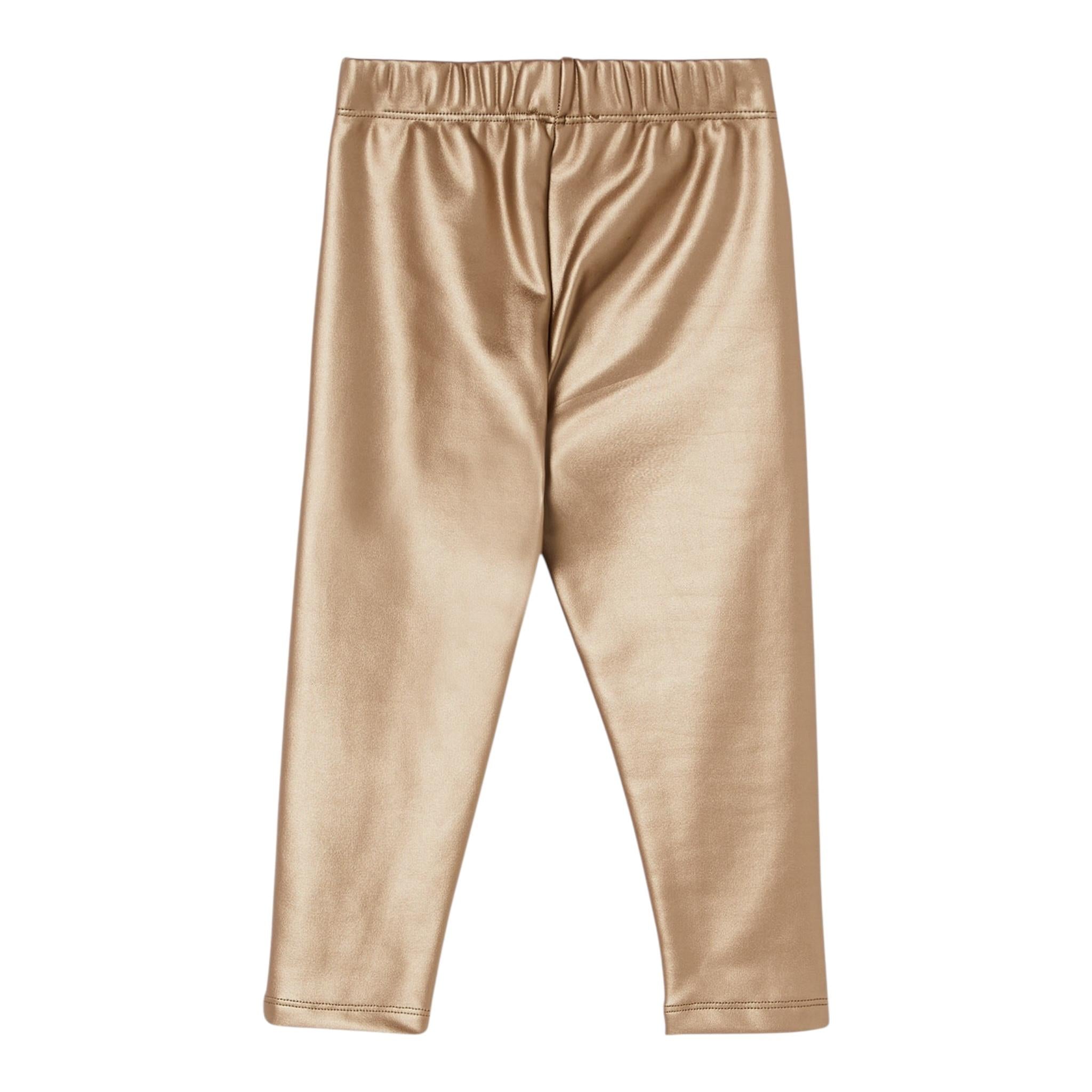 LIU JO leggins tinta unita Oro per Bambina KF4064XXX ORO LIU JO 