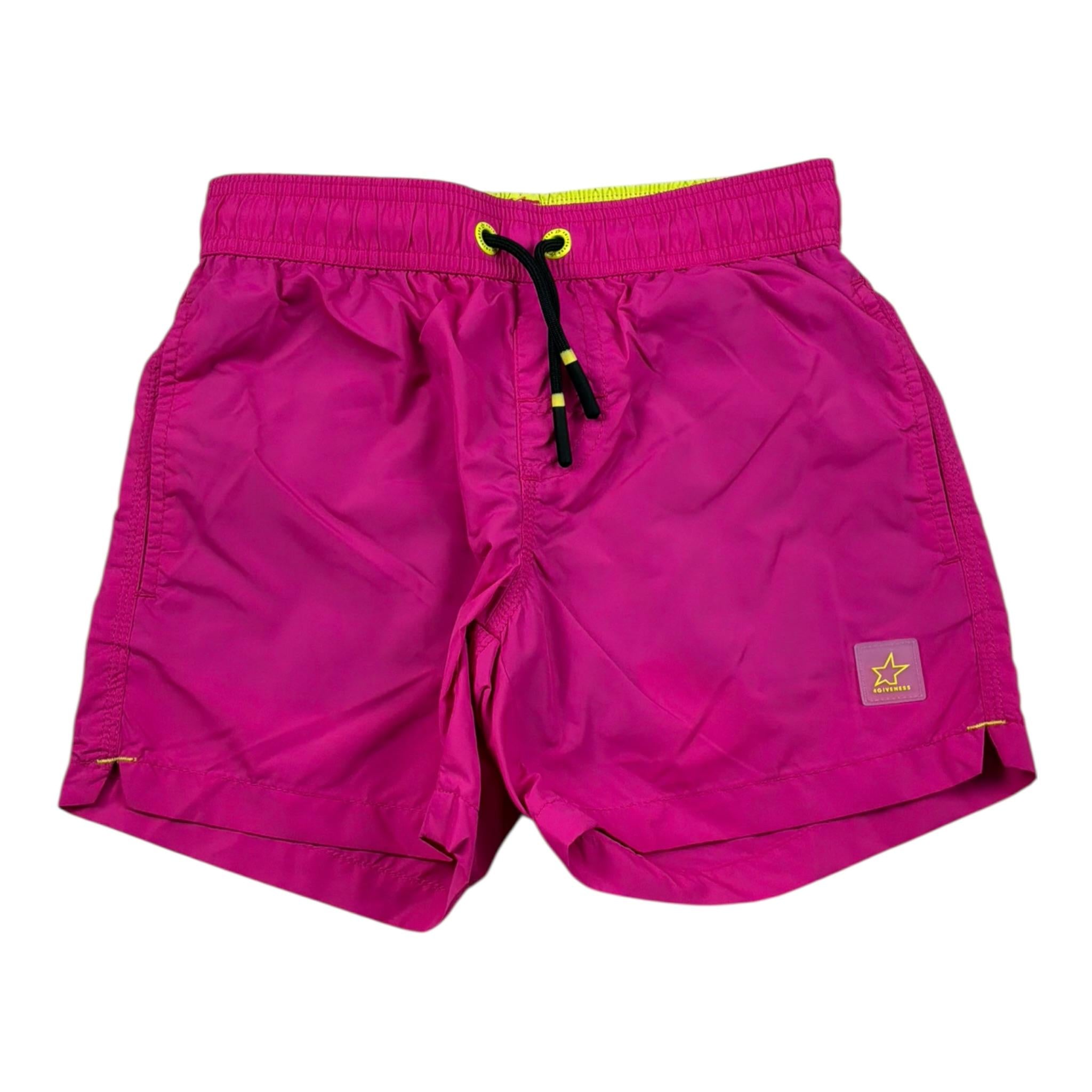 4Giveness Costume Modello Bermuda Tinta Unita per Bambino FGBB4060 MAGENTA 4GIVENESS 