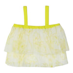 Liu Jo Top Bicolore con Fantasia  per Bambina GA5156 BIANCO LIU JO 