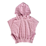 Hinnominate Einfarbiger Halbarm-Hoodie in Rosa für Mädchen