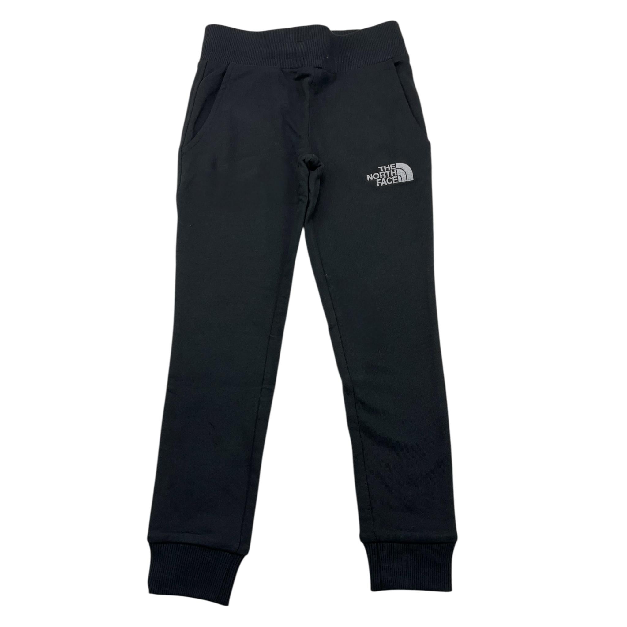 THE NORTH FACE pantalone tuta tinta unita con logo Nero per Bambino NF0A89SUJK3X NERO THE NORTH FACE 