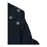 MONNALISA felpa tinta unita con zip e applicazioni Blu per Bambina 19D804 BLU MONNALISA 