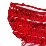 Sarabanda Costume Mutandina Fantasia A Righe per Neonata 04828 ROSSO SARABANDA 