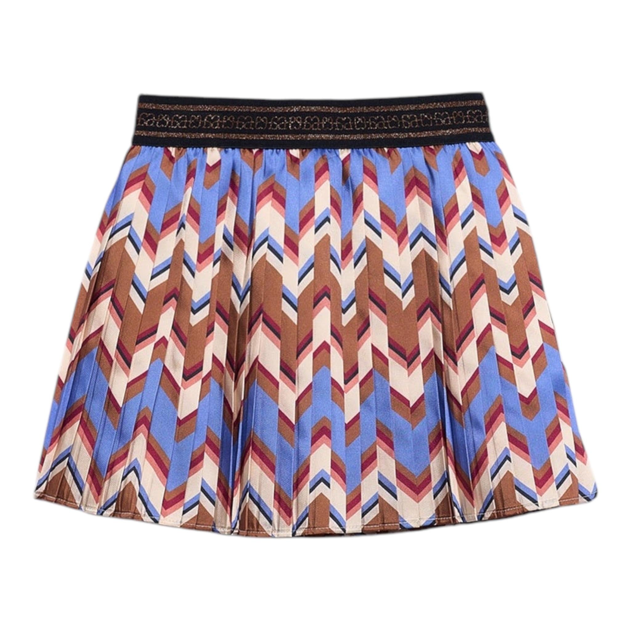 ABEL & LULA gonna stampa fantasia plissettata Multicolor per Bambina 5522 MULTICOLOR ABEL & LULA 