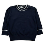 Jeckerson Maglia Girocollo Tinta Unita per Neonato JN4049 BLU JECKERSON 