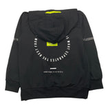 Yours – Schwarzes, einfarbiges Kapuzensweatshirt für Jungen