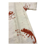 Play Up T-Shirt Tinta Unita con Camaleonti per Bambino PA033AQ11057 PANNA PLAY UP 